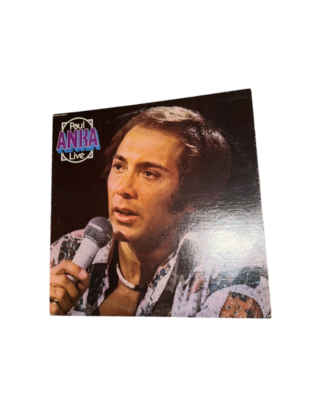 Paul Anka Live Vinyl Album - Portrait Cover